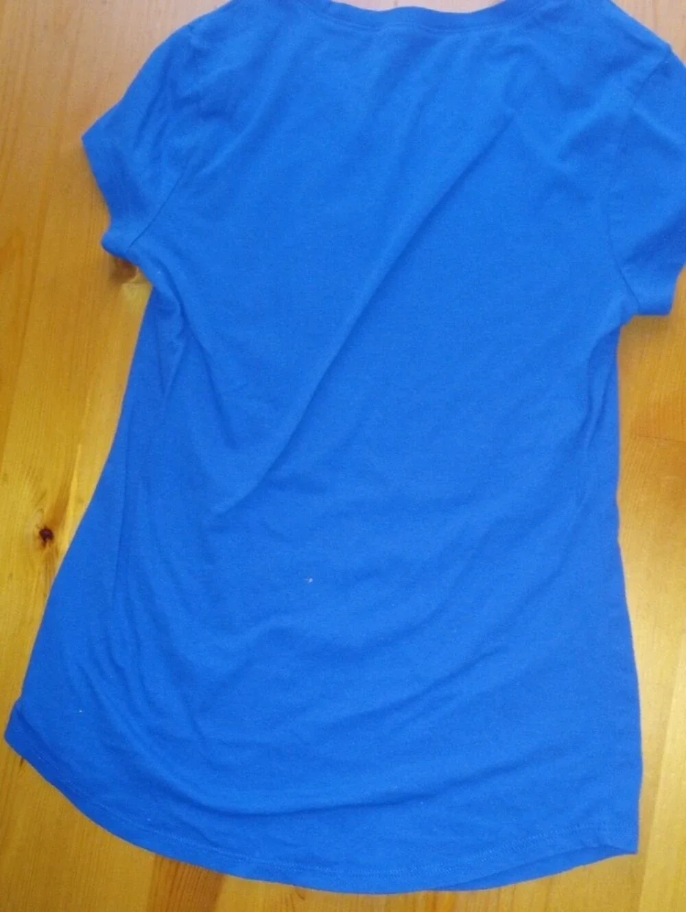 Justice Royal Blue Sequin Rainbow Tee And Royal Blue Skirt Outfit